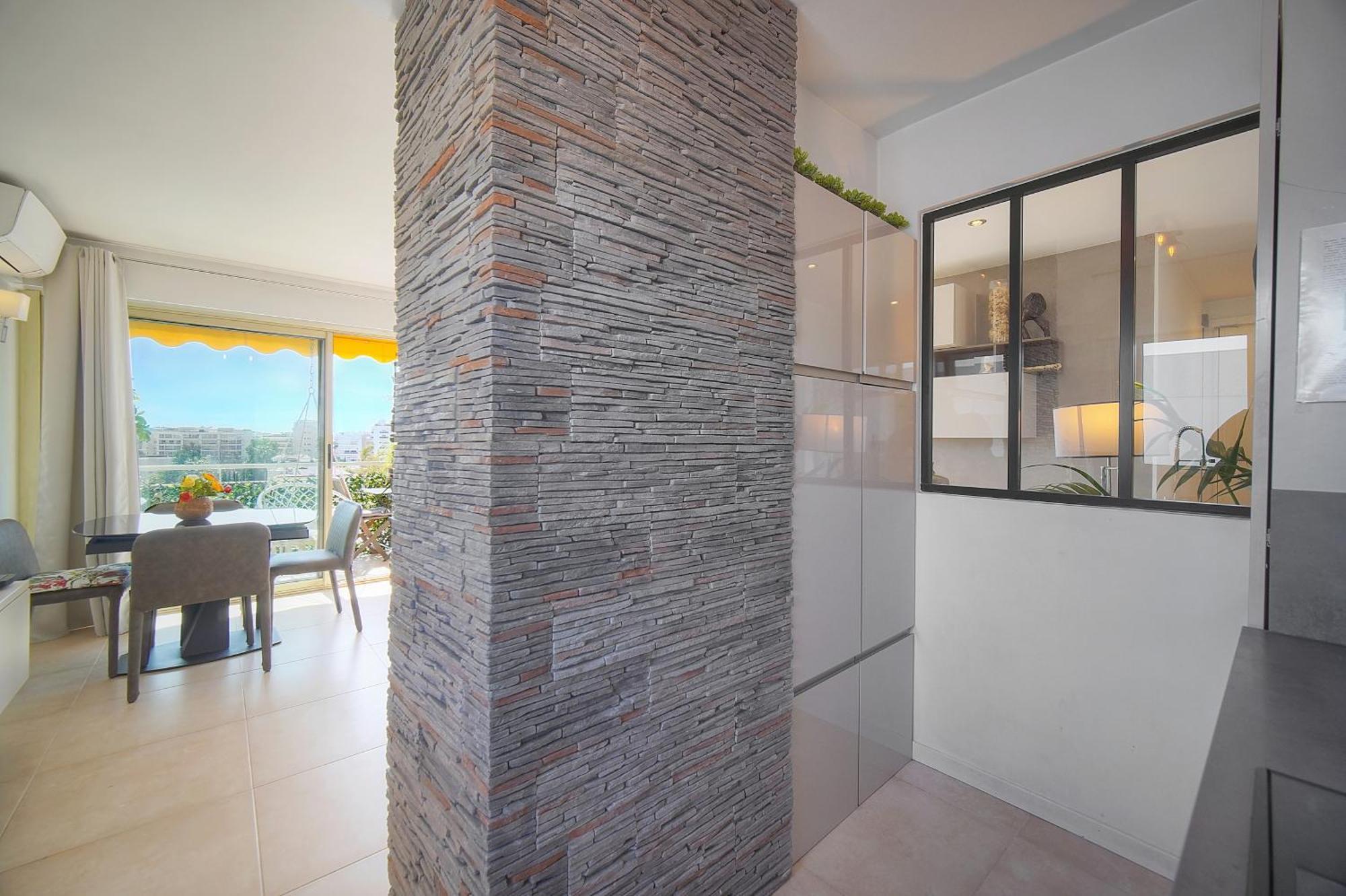 Frgk "Etoile Du Sud Terrasse Vue Mer Palm Beach" Кан Екстериор снимка