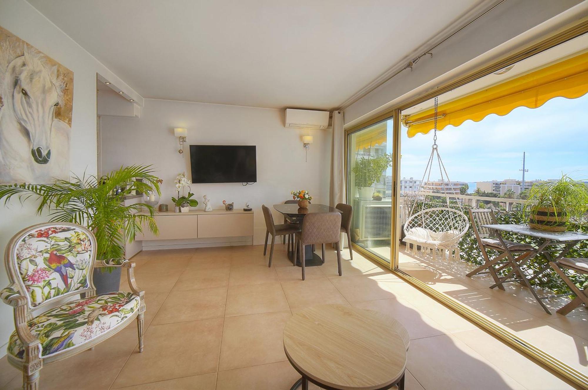 Frgk "Etoile Du Sud Terrasse Vue Mer Palm Beach" Кан Екстериор снимка