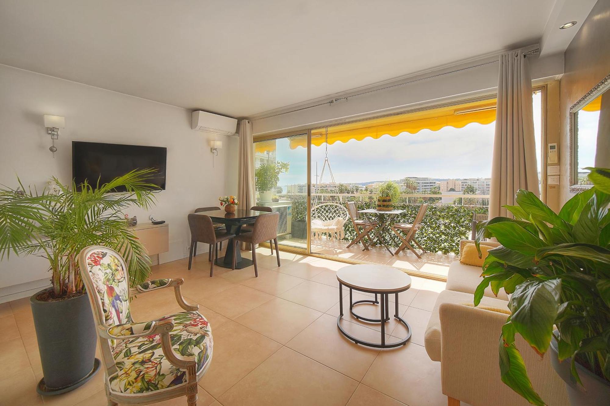 Frgk "Etoile Du Sud Terrasse Vue Mer Palm Beach" Кан Екстериор снимка