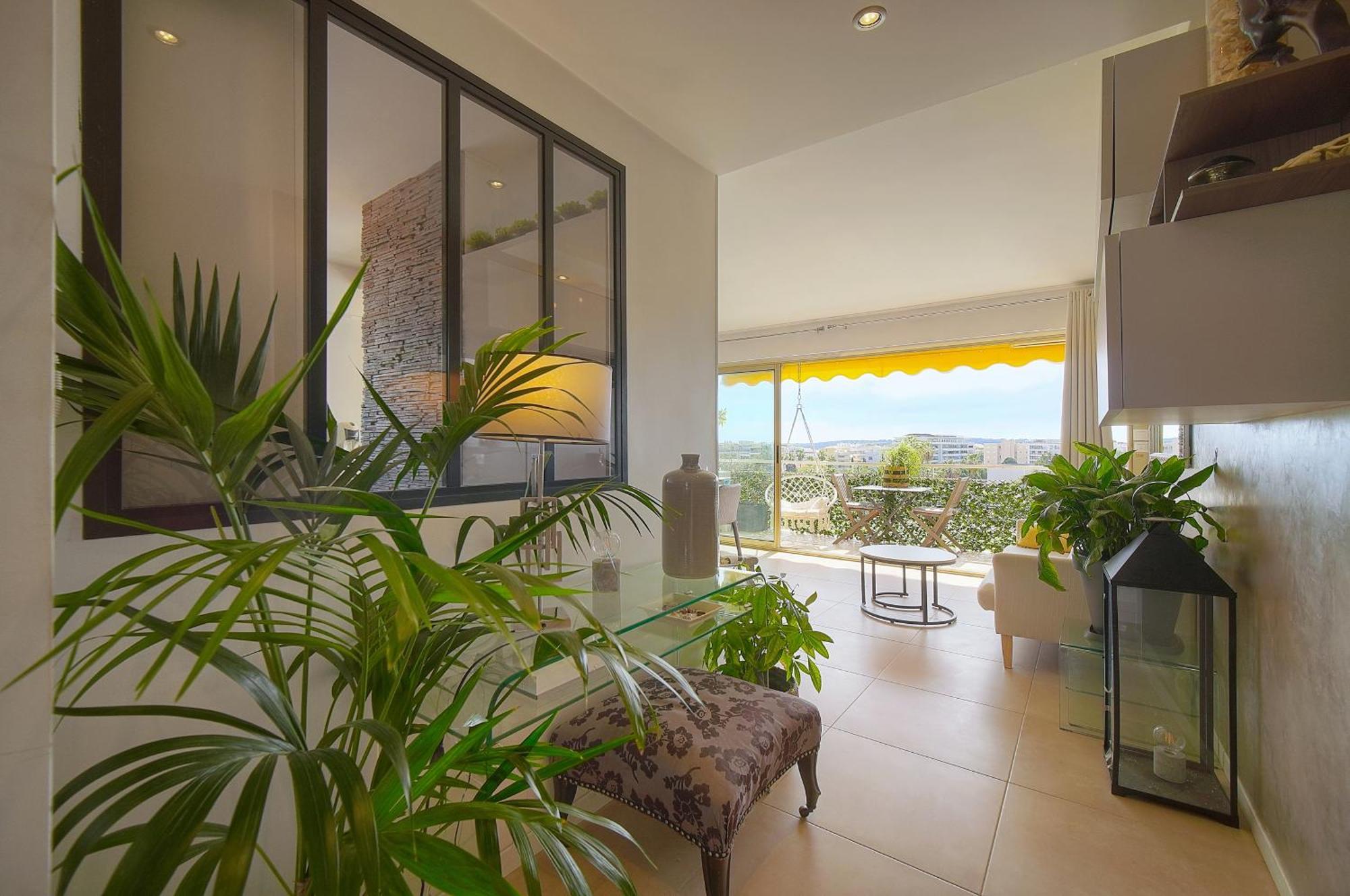 Frgk "Etoile Du Sud Terrasse Vue Mer Palm Beach" Кан Екстериор снимка