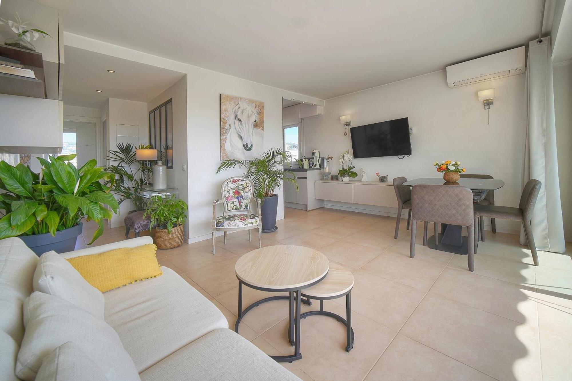 Frgk "Etoile Du Sud Terrasse Vue Mer Palm Beach" Кан Екстериор снимка