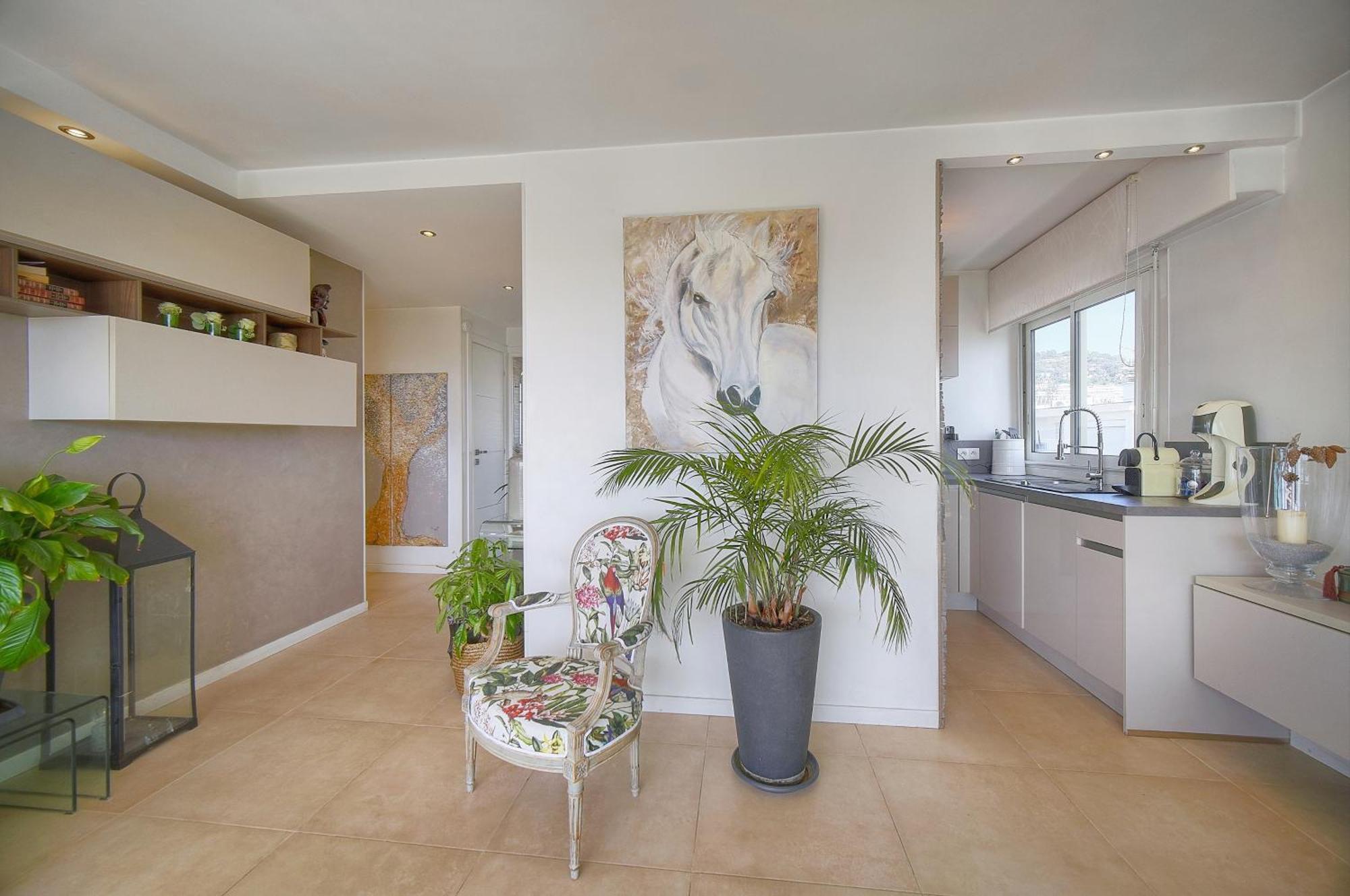 Frgk "Etoile Du Sud Terrasse Vue Mer Palm Beach" Кан Екстериор снимка