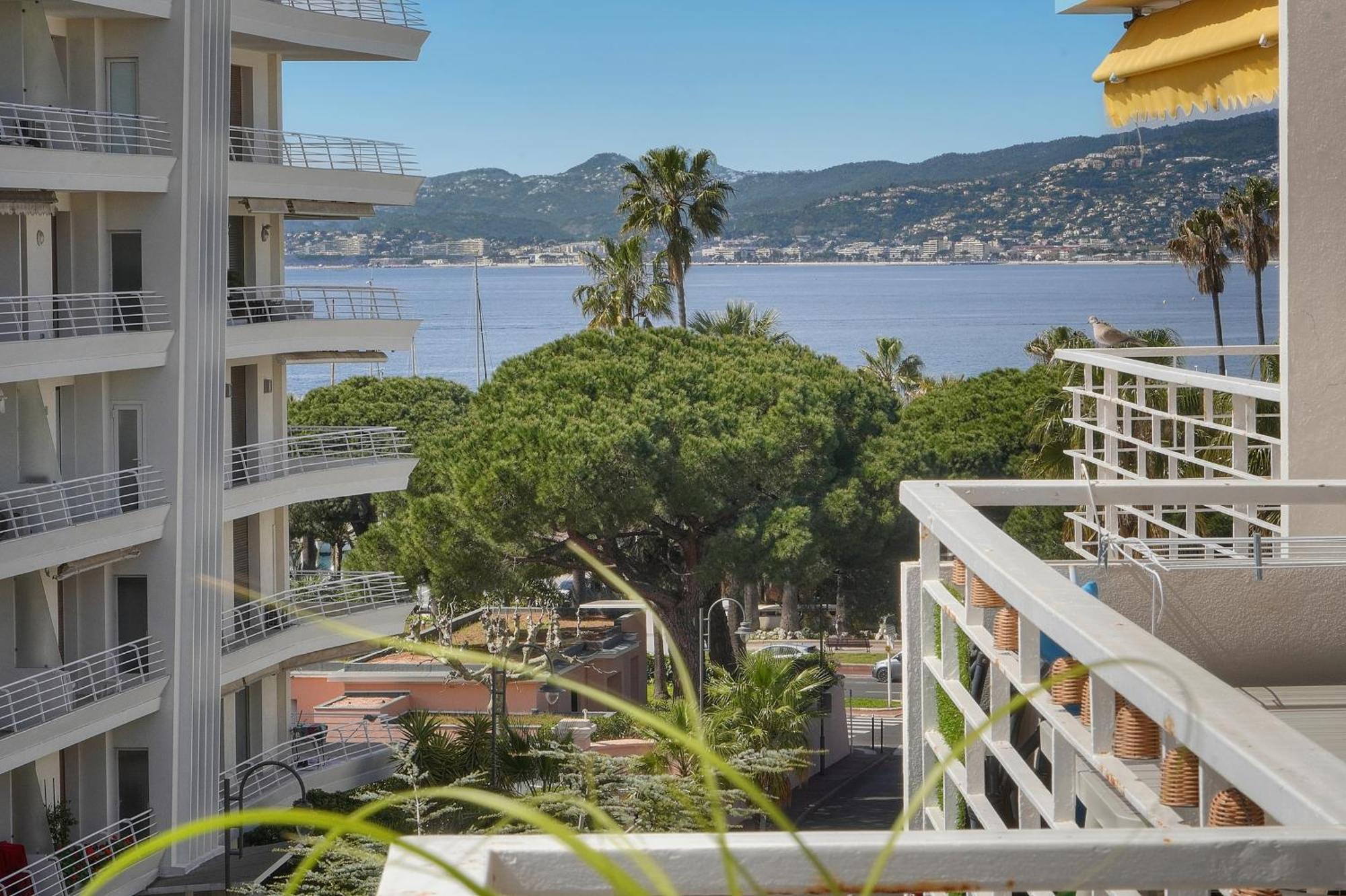 Frgk "Etoile Du Sud Terrasse Vue Mer Palm Beach" Кан Екстериор снимка