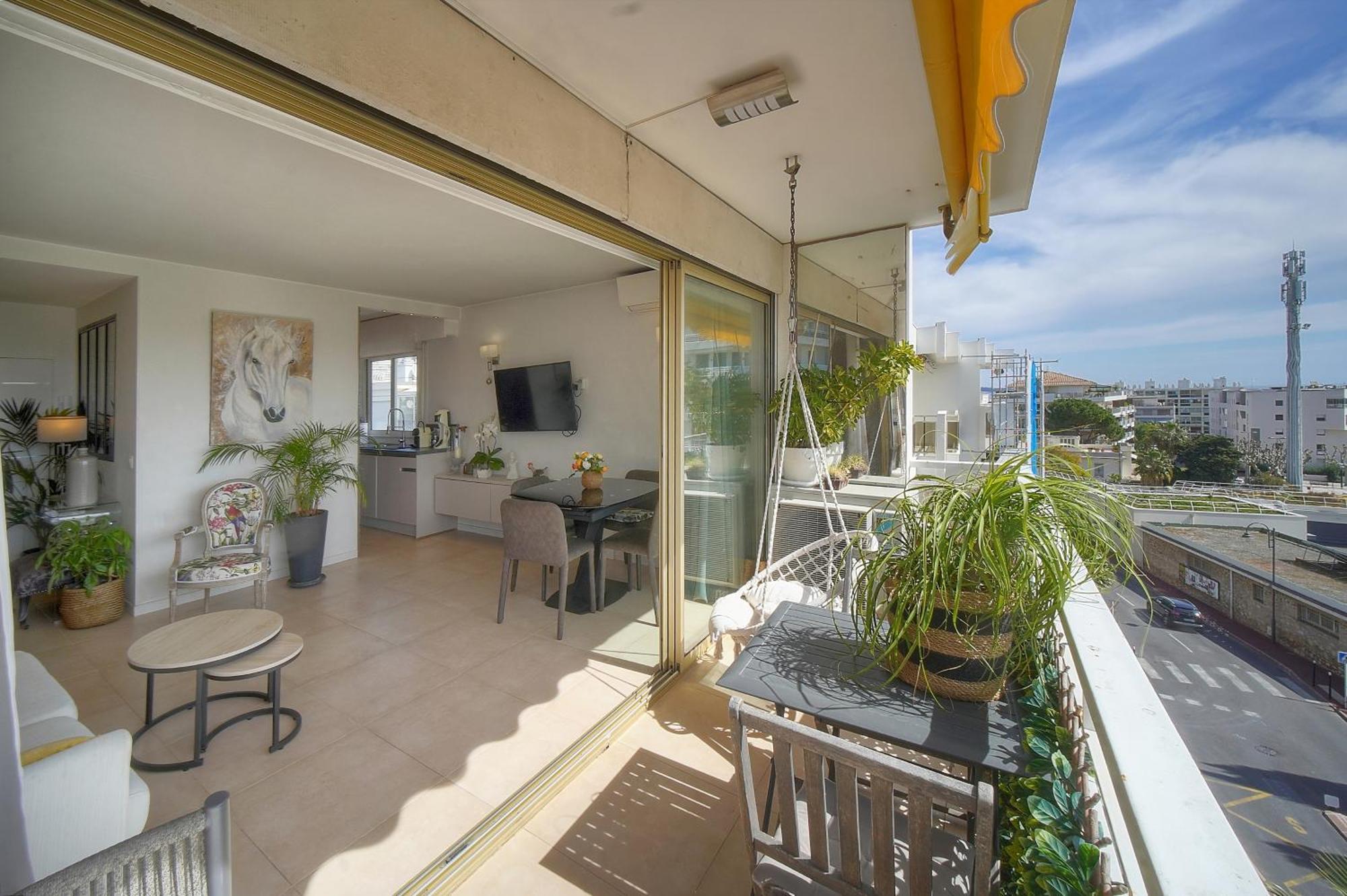 Frgk "Etoile Du Sud Terrasse Vue Mer Palm Beach" Кан Екстериор снимка